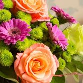 To Mum... With Love aqua bouquet