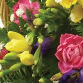 Freesia Basket