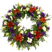 Traditional Classic Wreath.