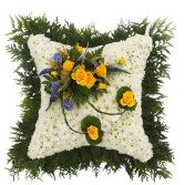 Massed Posy Cushion